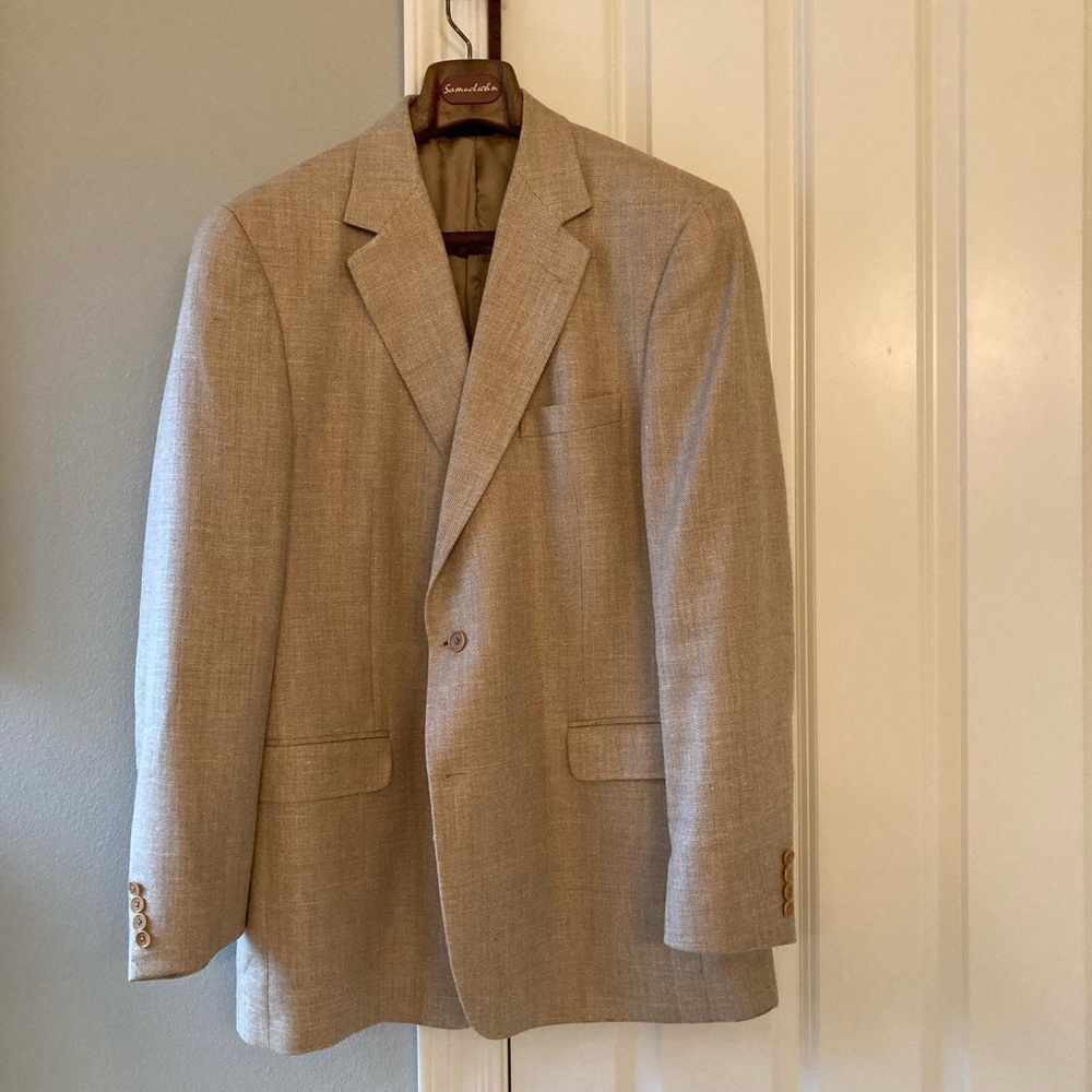 Brooks Brother’s Herringbone Tan Jacket
